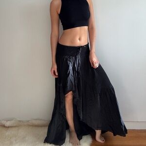 NWT Free People Island Girl convertible Maxi Skirt dress